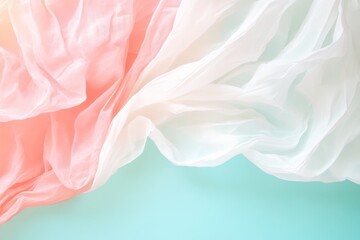 Aufkleber - Serene Pastel Textures A Meditative Journey in Soft Pink and White Hues