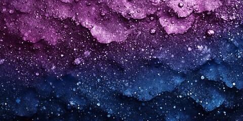 Wall Mural - grainy gradient background, blue orange purple abstract glowing color shape, black backdrop noisy te
