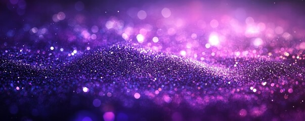 Wall Mural - purple grainy background, noisy color gradient banner, dark textured poster header cover backdrop de