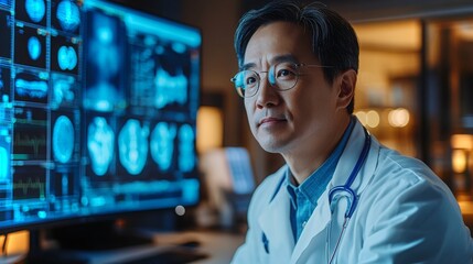 Poster - highlighting ai's multilingual support for healthcare efficiency in modern medical practice