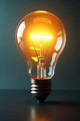 Poster - The business creativity idea is like a lightbulb moment, where something new and innovative is compared to a simple yet brilliant concept._00001_