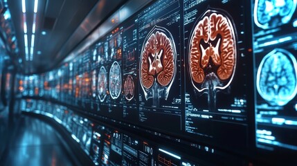 Poster - AI technology analyzes cerebral scans to predict stroke risks effectively