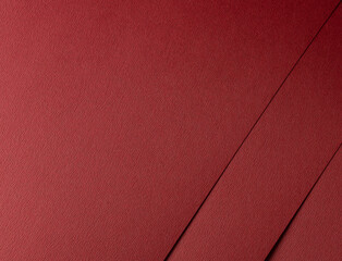 Poster - red paper texture with a matte woven finish. This deep, warm red material combines luxurious sophistication with a vibrant and bold aesthetic. Perfect for decorative wrapping,