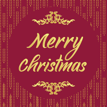 Merry Christmas Vector Image