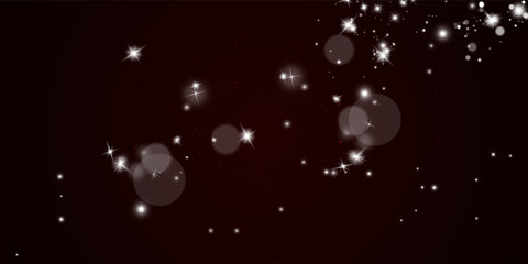 Wall Mural - light abstract glowing bokeh highlights. light bokeh effect isolated on transparent background. the 