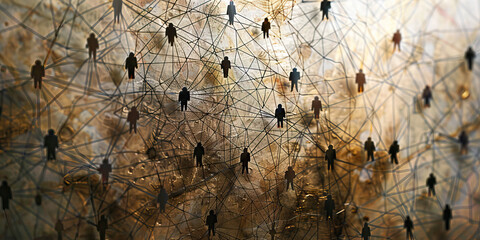 Poster - Interconnected Figures in Network Structure