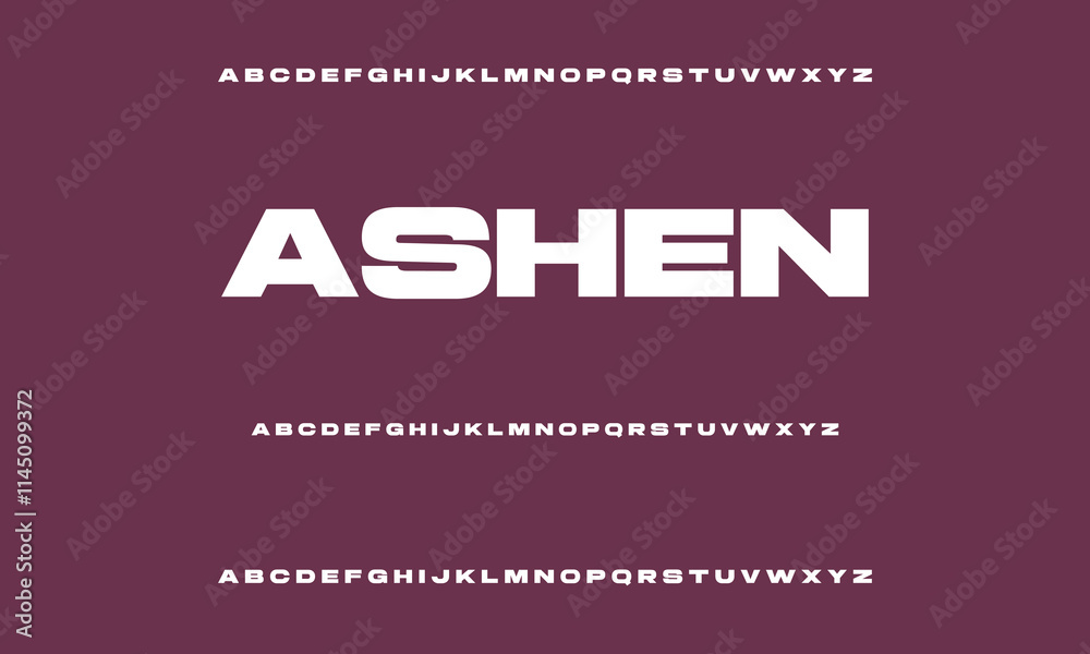 modern and classic sans serif font with a unique style and fancy look ...