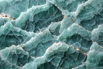 Poster - High-resolution green marble texture background in a seamless pattern, suitable for design artwork and both interior and exterior applications.