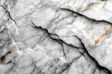 Poster - A white and grey marble background with a natural stone tile floor, showcasing a seamless glitter pattern, ideal for both indoor and outdoor designs and ceramic counters.