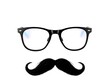 © Usman - mustache and glasses