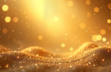 Wall Mural - golden abstract background with soft glowing texture. beautiful backdrop perfect for valentine day c