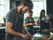 © Cedric - Gemeinsame Kochsession mit Freude und Leidenschaft in der Küche