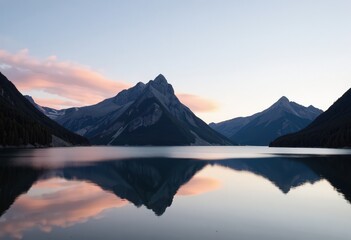 Wall Mural - lake reflection