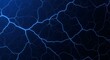 © Miftakhul - Dark cracked glowing blue network surface with vibrant electric lines, concept for digital technology, business innovation and corporate communication