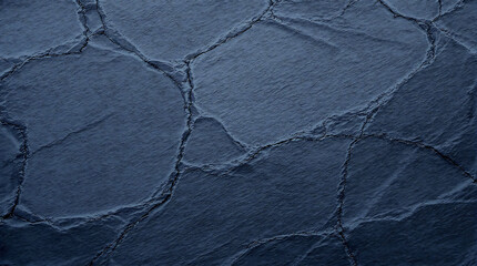 Wall Mural - close-up of harkaway bluestone crazy paving, showing the irregular shapes and textured surface of th