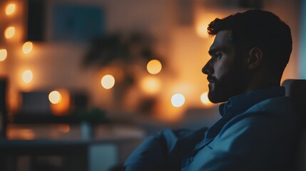 Poster - Therapist listening intently blurred calming AI generated illustration