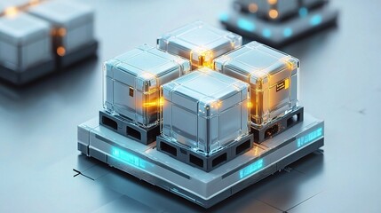 Poster - Advanced Warehouse Management System with Smart Robotics and Augmented Reality