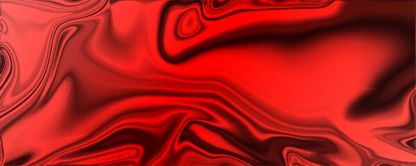 Abstract Red Gradient Silk & Satin Texture Seamless Flowing Soft Waves & Swirls Pattern Portrays Light and Motion Background for Website, Fabric Printing, Brochures, & Luxury/Premium Packaging