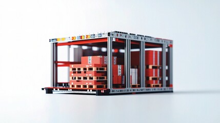 Poster - Innovative Smart Warehouse Management System Concept in Design