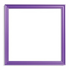 Purple picture frame isolated on white background frame isolated frame border design background isolated