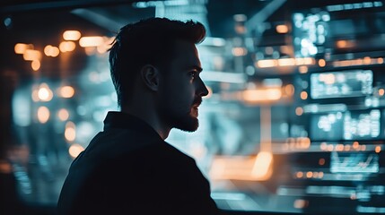 Poster - Software engineer in a casual AI generated illustration