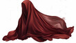 © Thiago - Isolated red veil textile png available in various sizes and styles for graphic design purposes only. Veil. Illustration