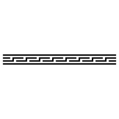 Sticker - maze border for decorative element 