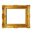 © Global Perspectives - Isolated golden antique luxury frame frame isolated frame border design background isolated
