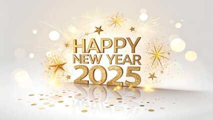 Leinwandbilder - sparkling and shine gold  text 