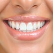 © Zahid - close up of a smiling person with a smile, Perfect smile with white teeth, closeup