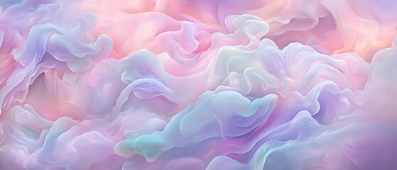 Poster - Swirling pastel abstract art digital realm artistic creation vibrant environment ethereal viewpoint dreamy concept for seo impact
