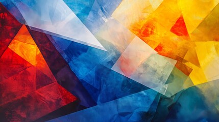 Poster - A vibrant, multicolor background with diverse textures and patterns exudes creativity for design projects.