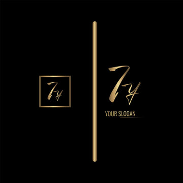 Luxury stylish IY letter vector logo design. Typography Stylish logo design.