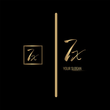 Luxury stylish IX letter vector logo design. Typography Stylish logo design.
