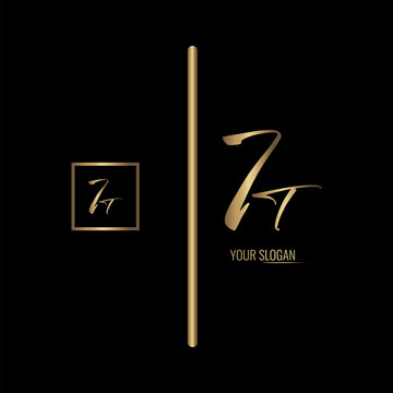 Luxury stylish IT letter vector logo design. Typography Stylish logo design.