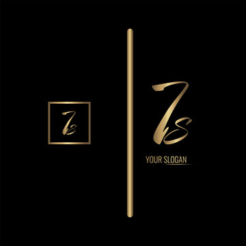 Luxury stylish IS letter vector logo design. Typography Stylish logo design.
