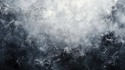 Poster - abstract gray textured background with a blurred cloudy effect suitable for design and creative proj
