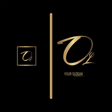 Luxury stylish OL letter vector logo design. Typography Stylish logo design.

