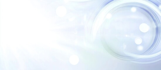 Poster - Soft focus circular light background with bokeh effect creating a dreamy and ethereal atmosphere for artistic compositions or design projects.