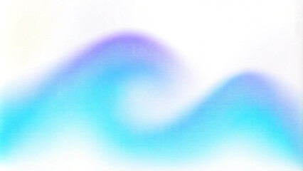 Poster - Blue color gradient wave background, abstract blue grain gradation texture, blue noise texture blur abstract background. Blurred colorful gradient abstract background with modern shape element design