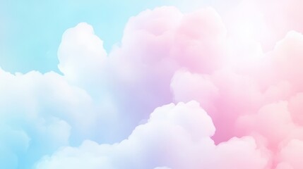 Wall Mural - a colorful sky with pink, blue and purple clouds