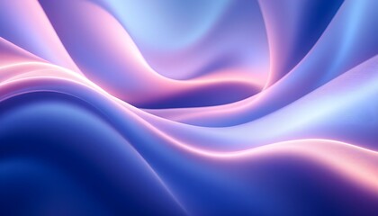 Aufkleber - Colorful abstract background with mesh, glowing wavy motion and light effect. Colorful abstract glowing waves background, backgrounds. A colorful wave of light is displayed on a blue background