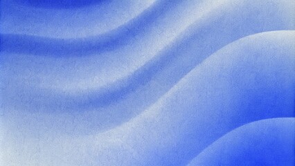 Poster - Dark blue black abstract grainy background, glowing vibrant color gradient wave shape, noise texture poster header banner cover design. Abstract blurred multicolored gradient fluid background design