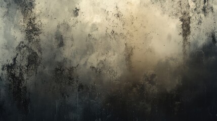 Poster - moody abstract texture of window condensation or steam created by rain showcasing a blend of dark an