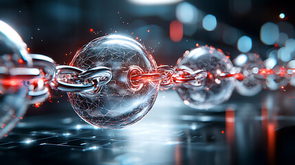 Poster - Innovative energy transformation futuristic laboratory digital art high-tech environment close-up view scientific concept