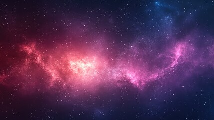 Poster - cosmic nebula background with vibrant colors ideal for text overlay and graphic design projects