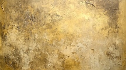Poster - Grunge plaster wall texture in warm tones for interior design and artistic backgrounds
