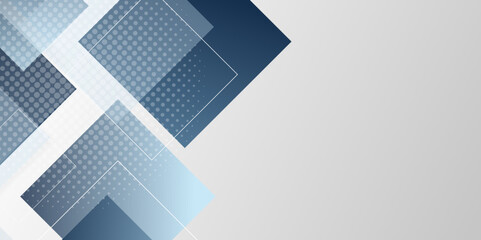 Leinwandbilder - Abstract technology background, modern design. Simple Dark Blue Pantone abstract Background. abstract technology diagonally overlapped geometric squares shape You can use for cover, poster banner.