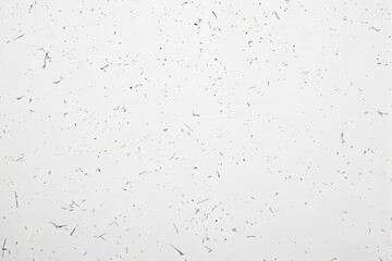 Poster - Textured white background with speckles and fragments.