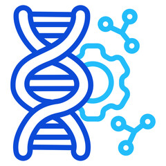 Gene editing Duoline Icon